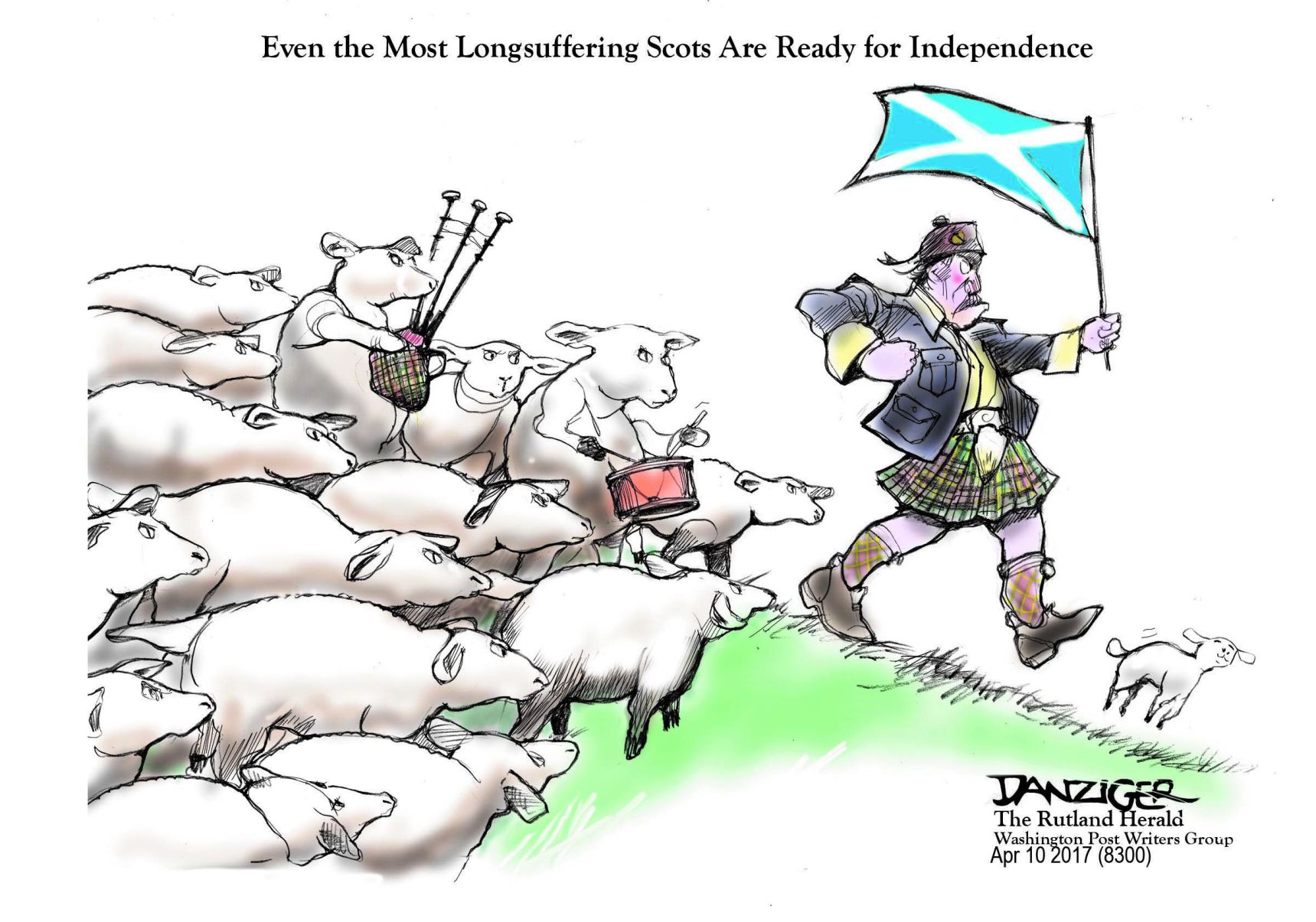 Jeff Danziger cartoon